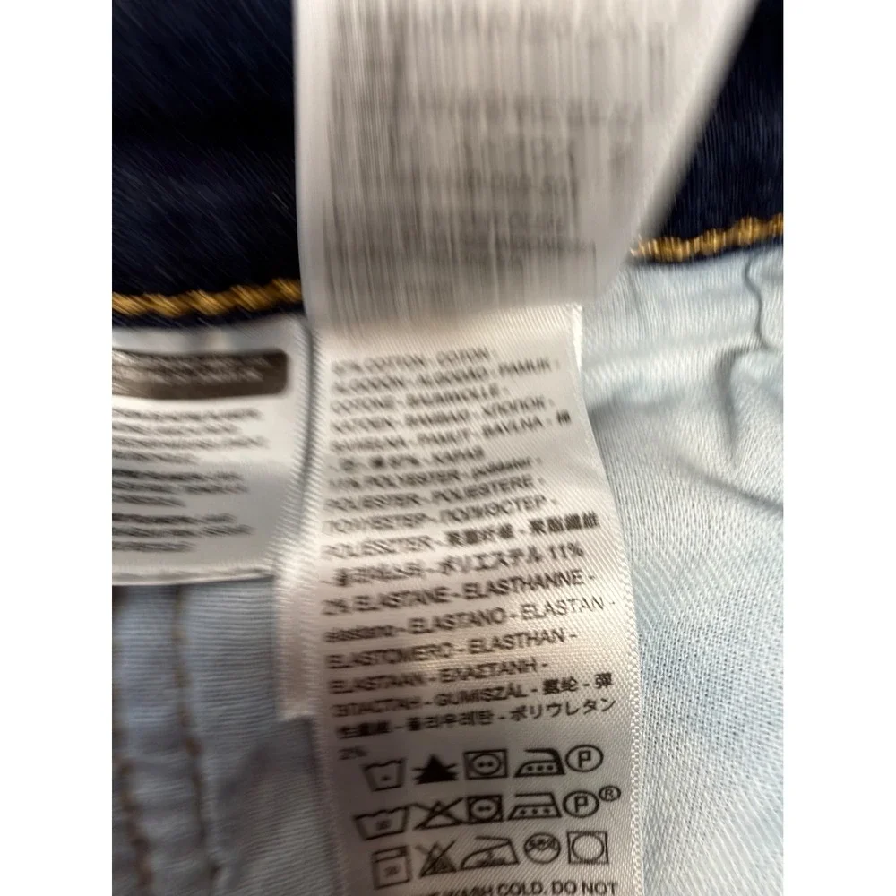 Levi's 502 Taper Fit Men's Jeans W32 L32 Dark Wash Denim Stretch 29507-3237‎